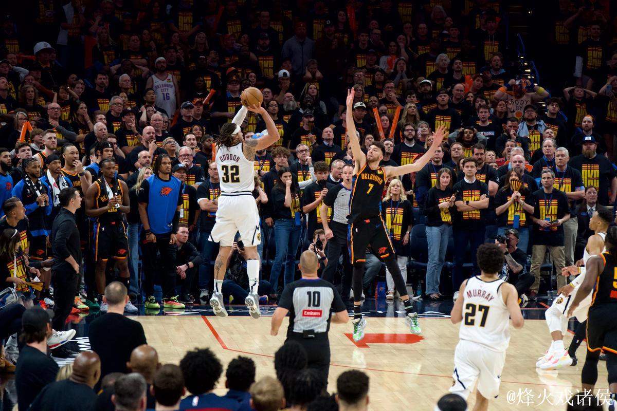 戈登穿361°AG6砍22+6+3助掘金胜独行侠